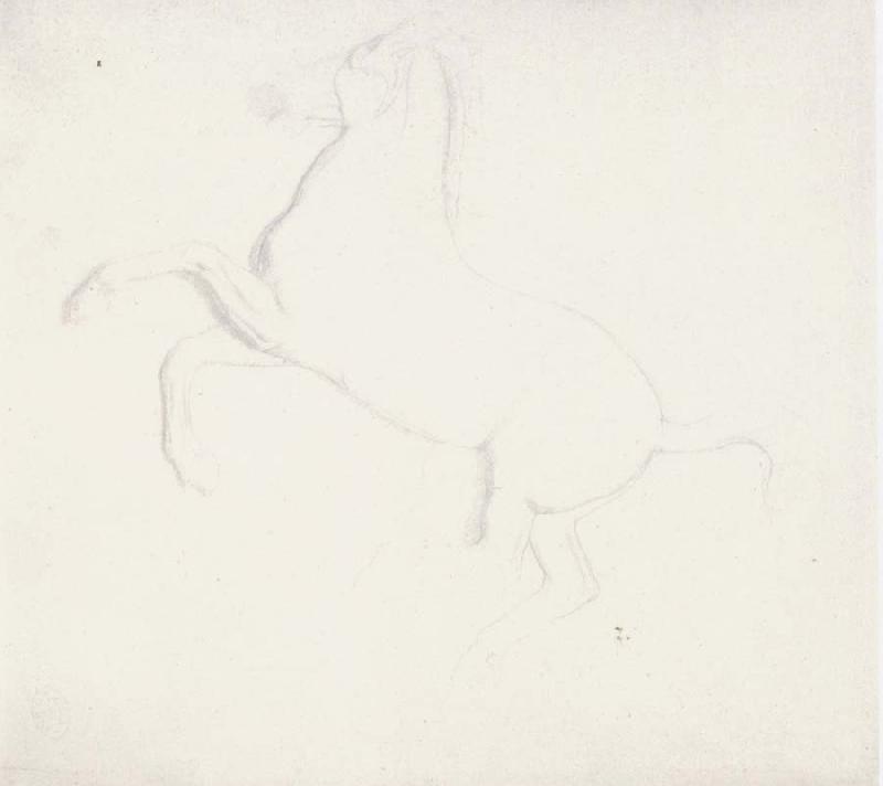 Edgar Degas Study of a Horse from the Parthenon Frieze Germany oil painting art
